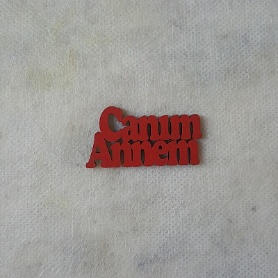 `Canim Annem` yazili dviz